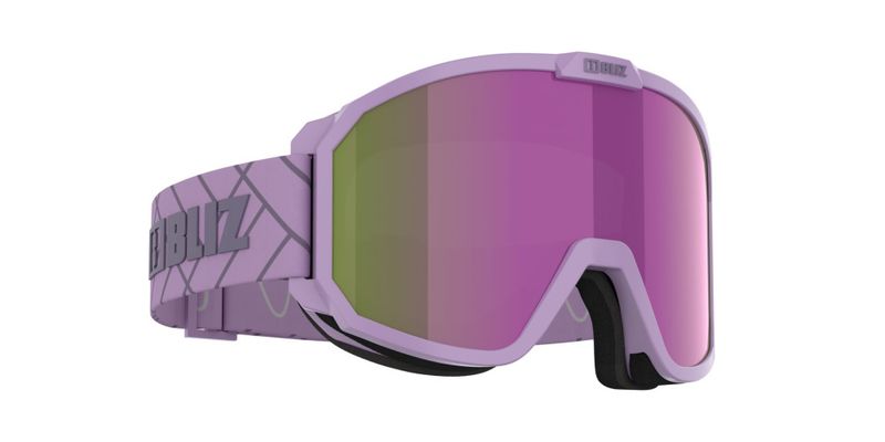 Bliz Rave Linsefarge:Brown Purple,Matt lilla med mørkelilla logo