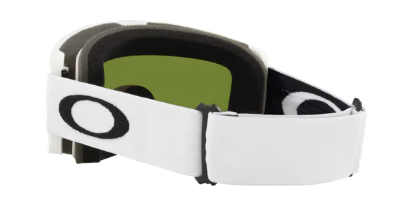Oakley Target Line M Fire Iridium Brilleglass, Matte White Strop