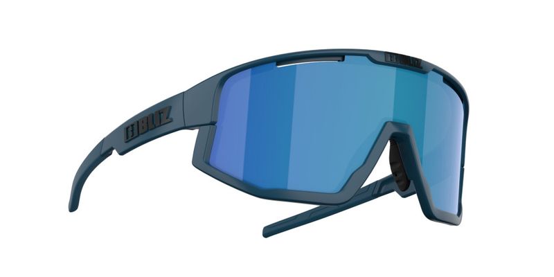 Bliz Fusion Innfatningsfarge: Matte Blue, Linsefarge: Brun speilblå