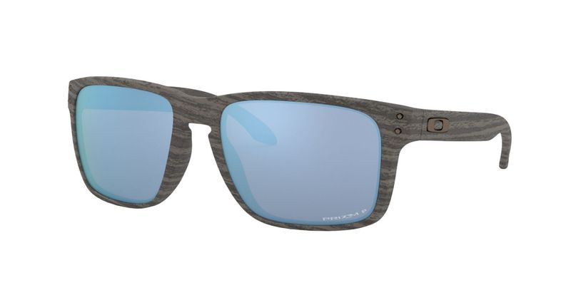 Oakley Holbrook XL Prizm Deep Water,  Woodgrain Innfatning