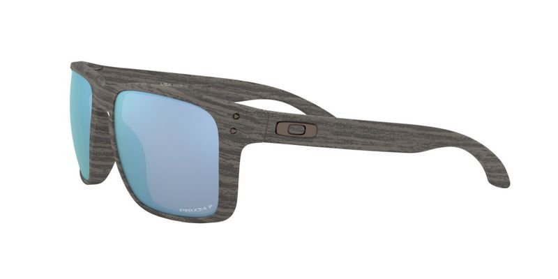 Oakley Holbrook XL Prizm Deep Water,  Woodgrain Innfatning