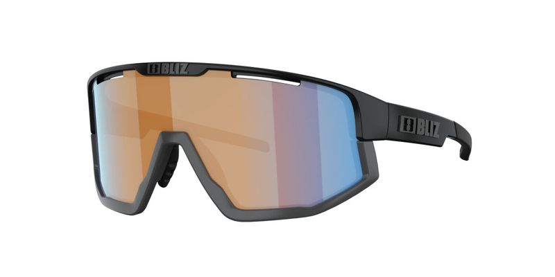 Bliz Vision Innfatningsfarge: Black, Linsefarge: Coral Orange Blue