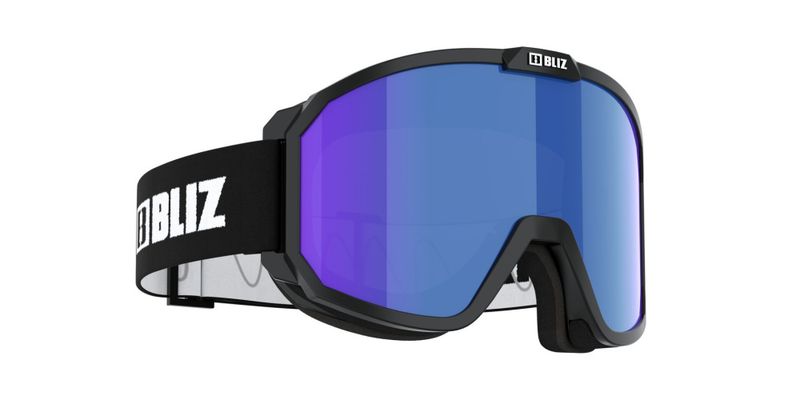 Bliz Rave JR Farge : Black - White Logo, Brown Blue